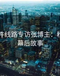 91大事件线路专访张博主：粉丝大战幕后故事